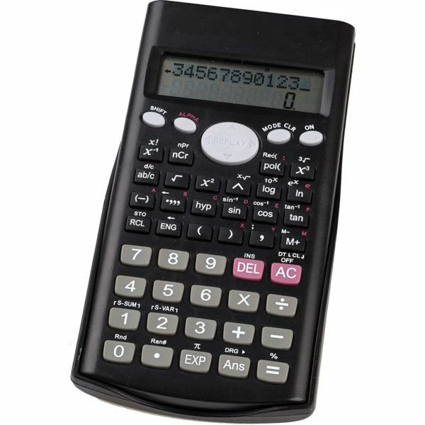 Scientific Calculator, 12-digits Rekenmachine #83404 Scientific Calculator, 12-digits Rekenmachine #83404 -Winkel APLI 1125121 0