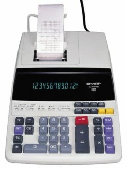 Sharp 12-digit Comp-printing Calculator #EL-1197P111 Telrol