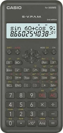 Casio Scientific Calculator FX-350MS - Wisk. Rekenmachine