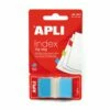 Index Zigzag Blauw 45 X 25 Mm -Winkel APLI 12611 apli
