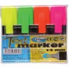 4 Textmarkers In Etui 80469 -Winkel APLI 157469