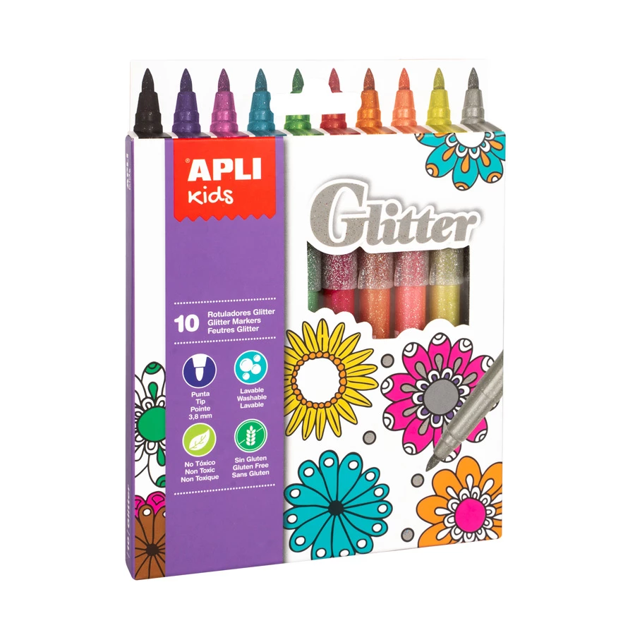 Glitter Stiften 3 Glitter Stiften