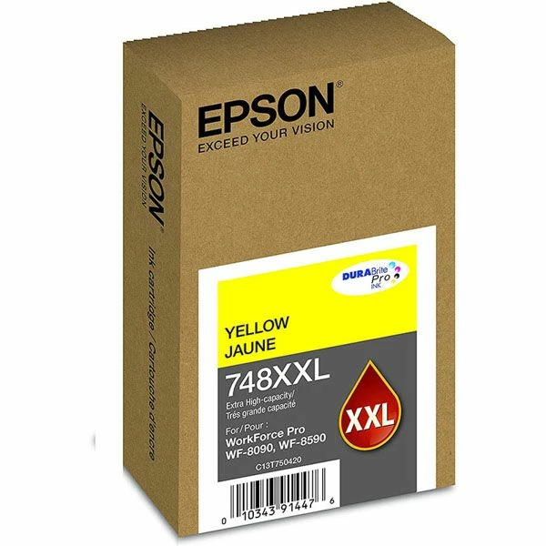 EPSON INK CARTR.YELLOW T748XXL420-AL INTC#AS207EPS33 EPSON INK CARTR.YELLOW T748XXL420-AL INTC#AS207EPS33 -Winkel APLI 3110267 1