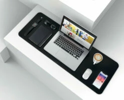 Sigel SI-SA603 Onderlegger Oprolbaar Zwart-rood, 800x300x2mm Imitatieleer, Dubbelzijdig -Winkel APLI 4004360802638 5