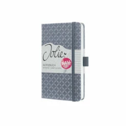 Sigel SI-JN126 Notitieboek Jolie Flair A6 Hardcover Gelinieerd Gletsjer Grijs 174 Blz 80g -Winkel APLI 4004360807435 4