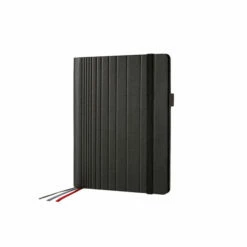 Sigel SI-CF111 Business Organiser Conceptum Flex Kunstleer, A5, Zwart, Leeg, 3 Metalen Geleiders El