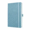 Sigel SI-JN119 Notitieboek Jolie Flair A5 Hardcover Gelinieerd Sky Blue