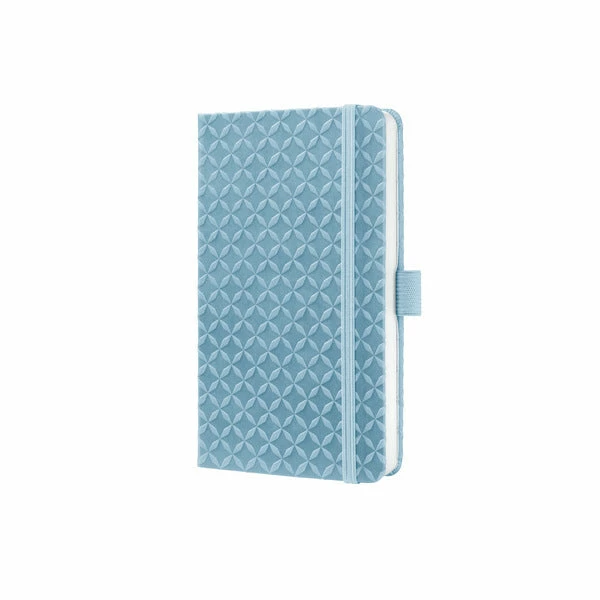 Sigel SI-JN118 Notitieboek Jolie Flair A6 Hardcover Gelinieerd Sky Blue 3 Sigel SI-JN118 Notitieboek Jolie Flair A6 Hardcover Gelinieerd Sky Blue