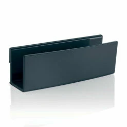 Sigel SI-GL803 Opbergbak Voor Glasborden Van 3 Tot 5mm Antraciet 160x54x43mm Bevestig