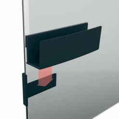 Sigel SI-GL803 Opbergbak Voor Glasborden Van 3 Tot 5mm Antraciet 160x54x43mm Bevestig -Winkel APLI 4004360821547 2