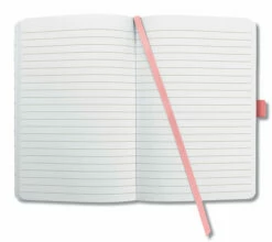 Sigel SI-JN203 Notitieboek Jolie Impress A5 Hardcover Gelinieerd 'Salmon Pink' -Winkel APLI 4004360822216 6
