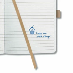 Sigel SI-JN200 Notitieboek Jolie Impress A6 Hardcover Gelinieerd 'desert Brown' -Winkel APLI 4004360823602 4