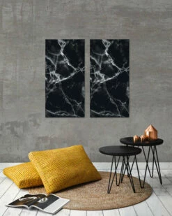 Sigel SI-GL322 Glasmagneetbord Artverum 910x460x15mm Marmer -Winkel APLI 4004360833434 4