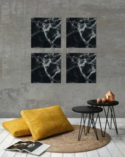 Sigel SI-GL320 Glasmagneetbord Artverum 480x480x15mm Marmer -Winkel APLI 4004360833519 4