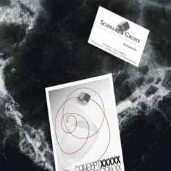 Sigel SI-GL320 Glasmagneetbord Artverum 480x480x15mm Marmer -Winkel APLI 4004360833519 7