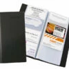 Sigel SI-VZ172 Visitekaartmap Kunstleer Zwart Voor 192 Kaarten -Winkel APLI 4004360833670 0