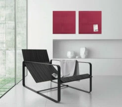 Sigel SI-GL272 Glasmagneetbord Artverum 480x480x15mm Bessenrood -Winkel APLI 4004360836220 3