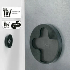 Sigel SI-GL272 Glasmagneetbord Artverum 480x480x15mm Bessenrood -Winkel APLI 4004360836220 6