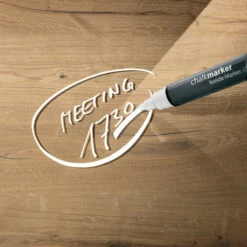 Sigel SI-GL254 Glasmagneetbord Artverum 480x480x15mm Natural Wood -Winkel APLI 4004360844010 4