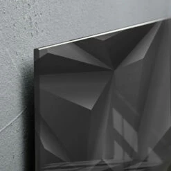 Sigel SI-GL257 Glasmagneetbord Artverum 480x480x15mm Black Diamond -Winkel APLI 4004360844041 2