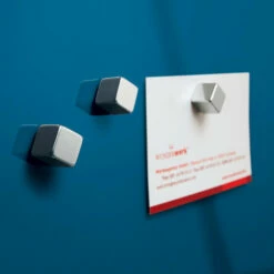 Sigel SI-GL252 Glasmagneetbord Artverum 480x480x15mm Petrolblauw -Winkel APLI 4004360844058 3