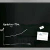 Sigel SI-GL210 Glasmagneetbord XL Artverum 1200x900x18mm Zwart -Winkel APLI 4004360857874 0