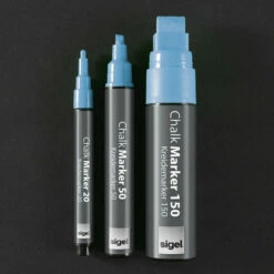 Sigel SI-GL175 Krijtmarker 5-15mm Afwasbaar Blauw 12 Sigel SI-GL175 Krijtmarker 5-15mm Afwasbaar Blauw -Winkel APLI 4004360869952 4