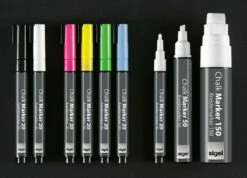 Sigel SI-GL181 Krijtmarker Beitelpunt 1-5mm Wit 15 Sigel SI-GL181 Krijtmarker Beitelpunt 1-5mm Wit -Winkel APLI 4004360887574 6
