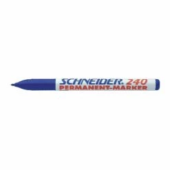 Schneider® Schneider Permanent Marker 240 Ronde Punt Blauw 10st.