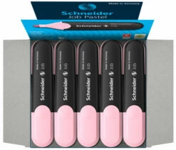 Schneider® Schneider S-1529 Highlighter Job Pastel Kleur Roze -Winkel APLI 4004675135797 4