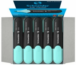 Schneider® Schneider S-1523 Highlighter Job Pastel Kleur Turquoise 6 Schneider® Schneider S-1523 Highlighter Job Pastel Kleur Turquoise -Winkel APLI 4004675135827 4