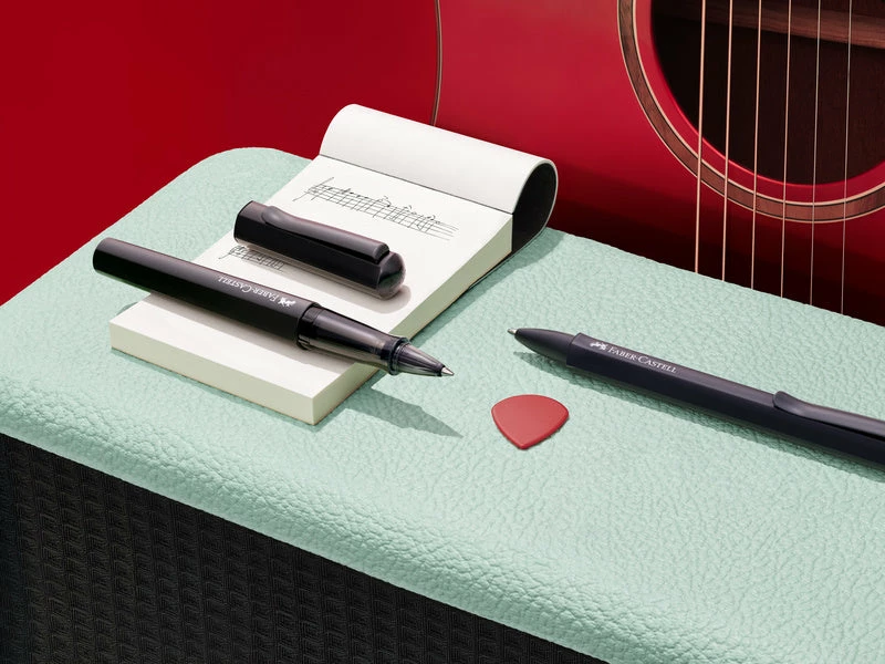 Faber Castell FC-140504 Balpen Faber-Castell Hexo Twist Zwart Faber Castell FC-140504 Balpen Faber-Castell Hexo Twist Zwart -Winkel APLI 4005401405047 2