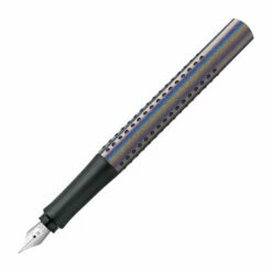Faber Castell FC-140842 Vulpen Faber-Castell Grip Glam M Zilver -Winkel APLI 4005401408420 3