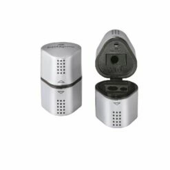 Faber-Castell Faber Puntenslijper Trio Zilver