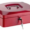 Alco AL-8420-12 Geldkistje 255x200x90mm Staal Rood 2 Alco AL-8420-12 Geldkistje 255x200x90mm Staal Rood -Winkel APLI 4007735842024 0