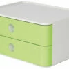 HAN HA-1120-80 Smart-box Allison Met 2 Lades Limoen Groen, Stapelbaar -Winkel APLI 4012473112056 0