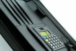 Juscha JU-30144 Kunstlederen Organiser Alassio Corniglia A5 Zwart -Winkel APLI 4021068301447 2