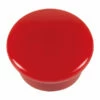 Westcott AC-E10802 Magneet Rood Pak à 10st. Ø 15x8mm, 100g -Winkel APLI 4027521518186 0
