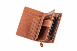 Juscha JU-42224 Portefeuille Mika Bruin Dame RFID 15x12x4,5cm -Winkel APLI 4260308422249 2