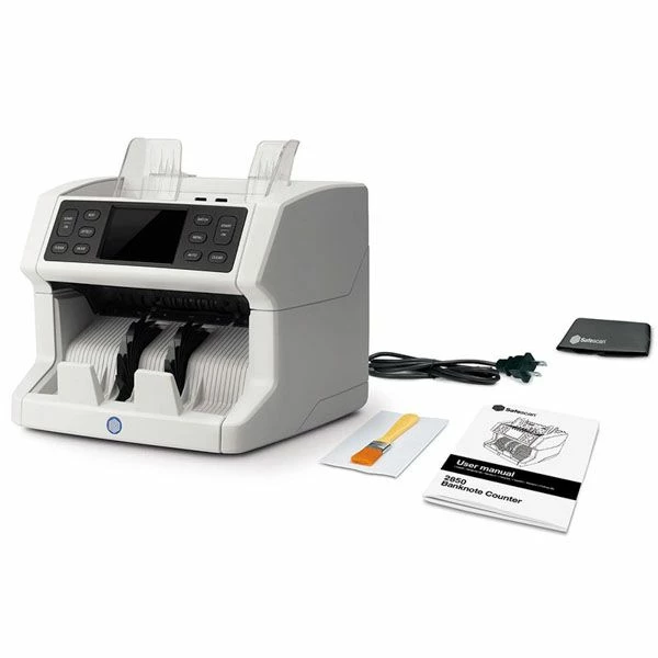 Safescan 2850 High-Capacity Bill Counter Biljettelmachine 7 Safescan 2850 High-Capacity Bill Counter Biljettelmachine - Afbeelding 5