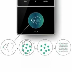Safescan TimeMoto TM-838 SC Tijdregistratiesysteem MIFARE -Winkel APLI 4310121 5 1