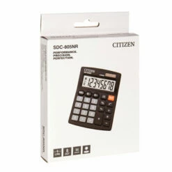 Citizen CI-SDC805NR Calculator SDC805NR Desktop BusinessLine Black -Winkel APLI 4562195139461 2