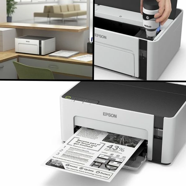 Epson EcoTank Monochrome M1120 Wi-Fi InkTank Printer 3 Epson EcoTank Monochrome M1120 Wi-Fi InkTank Printer