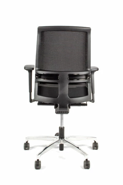 Linea Fabbrica Omnia 01 Zwart/Zwart Bureaustoel Met 3D Armleuning + Aluminium Voet 6 Linea Fabbrica Omnia 01 Zwart/Zwart Bureaustoel Met 3D Armleuning + Aluminium Voet - Afbeelding 4