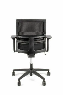 Linea Fabbrica Omnia 02 Zwart/Zwart Bureaustoel Met 3D Armleuning -Winkel APLI 8033540636158 4