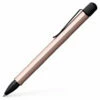 Faber Castell FC-140534 Balpen Faber-Castell Hexo Twist Rosé -Winkel APLI faber castell balpen hexo b aluminium staal roze 965360 1629719782