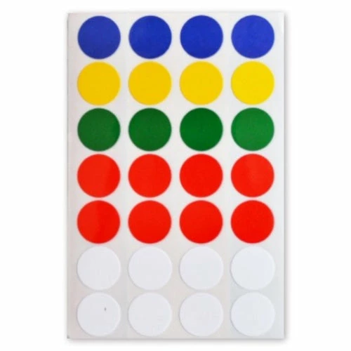 SOHO Etiketten Rond Gekleurd 16 Mm Papier 3 Vellen á 28 Stuks -Winkel APLI soho etiketten rond gekleurd 16 mm 3 vellen a 28 stuks 412986 1591685703