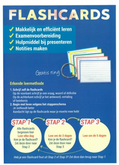 flashcard met clipring A6 papier wit/rood 50 stuks Flashcard Met Clipring A6 Papier Wit/rood 50 Stuks -Winkel APLI verhaak flashcard met clipring a6 papier wit rood 50 stuks 2 415173 1591876278